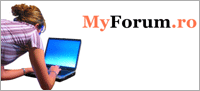 Pagina de start a forumului h2o-apa.MyForum.ro